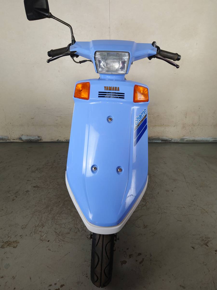 YAMAHA CHAMP チャンプ スペシャル 54V】始動確認済み 原付 スクーター