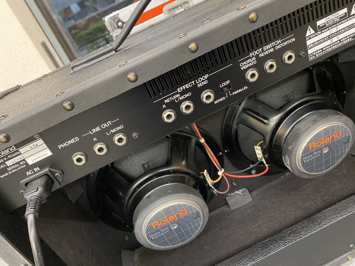 Roland JC-40 ローランド ジャズコーラス ギターアンプ