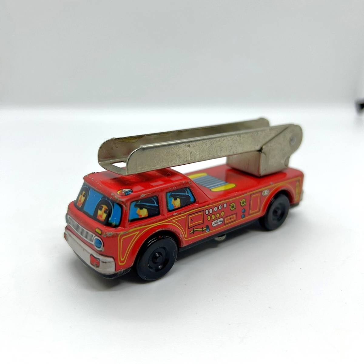 5039】ICHIKO 消防車 ブリキ 昭和 コレクション 当時品 おもちゃ