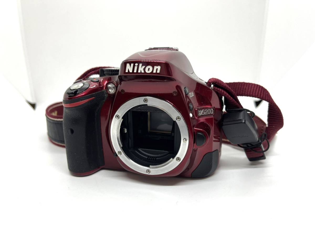 Yahoo!オークション - 【5003】NIKON ニコン D5200 本体 バッテリ...