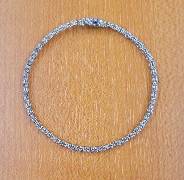 製造大卸☆最安値】ギラギラ 6ct 天然 ダイヤモンド K18 WG ホワイト