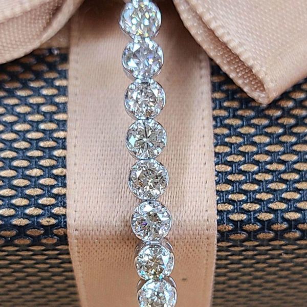 製造大卸☆最安値】ギラギラ 6ct 天然 ダイヤモンド K18 WG ホワイト