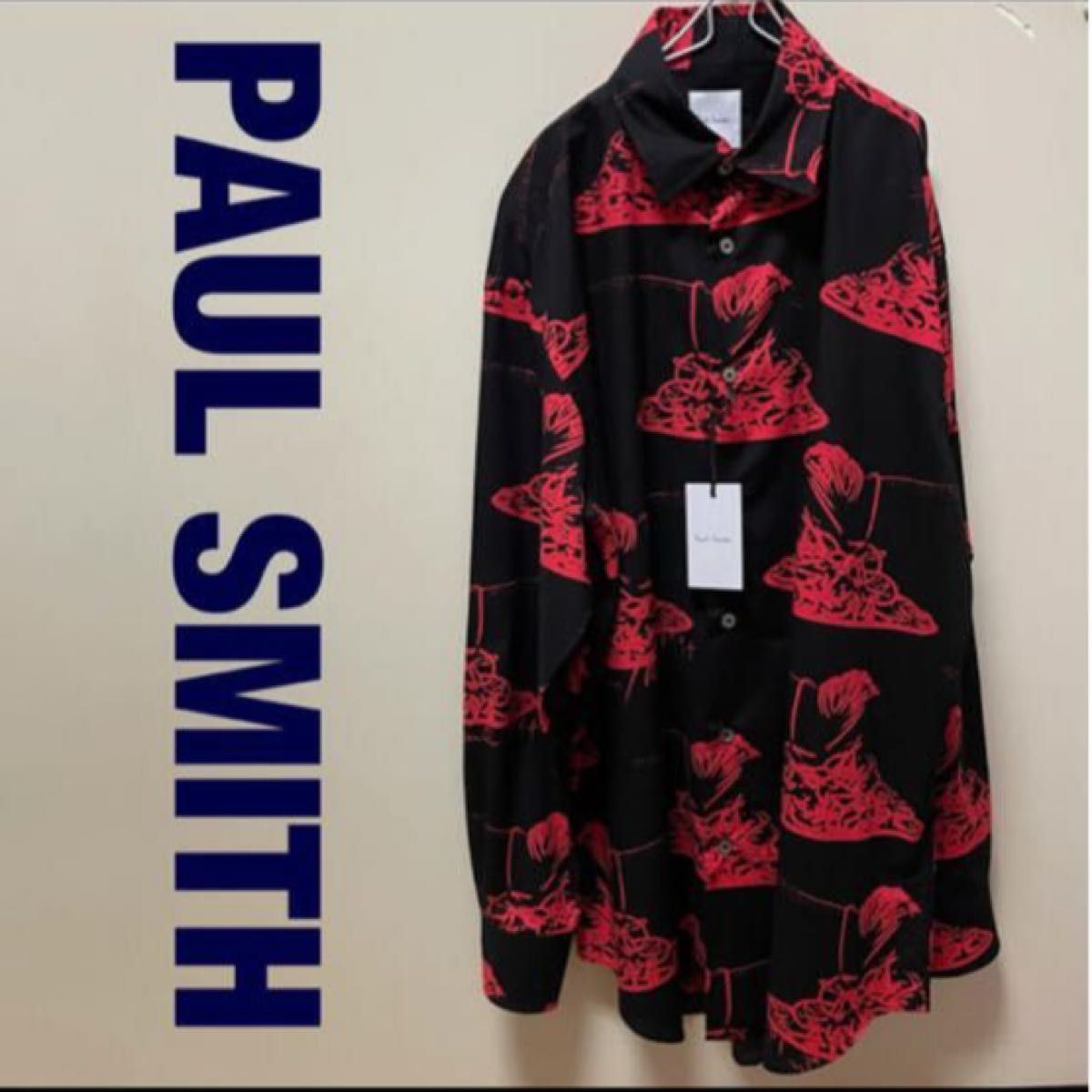 Paul Smith アーカイブプリント カジュアルシャツ サイズM