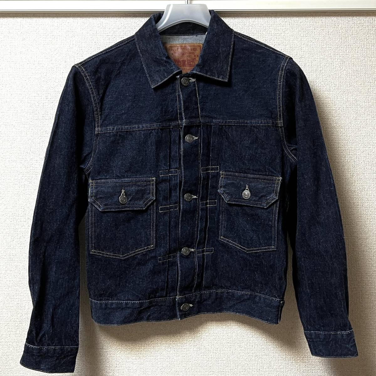 米国製 1953年モデル LEVI'S 507XX 70507-0053 M 38 セカンド デニム