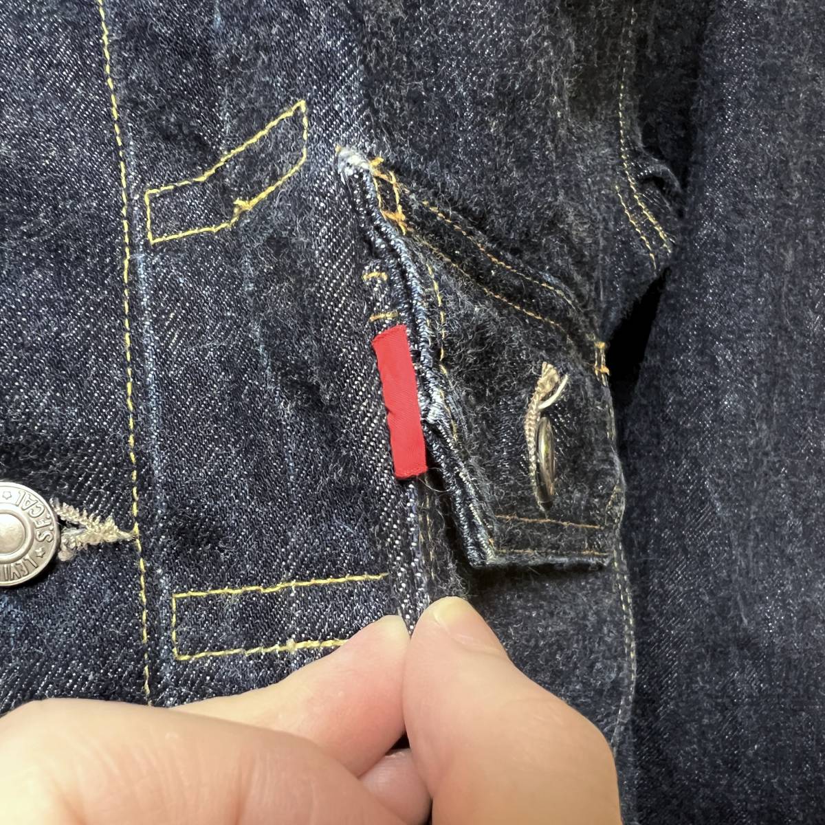 米国製 1953年モデル LEVI'S 507XX 70507-0053 M 38 セカンド デニム