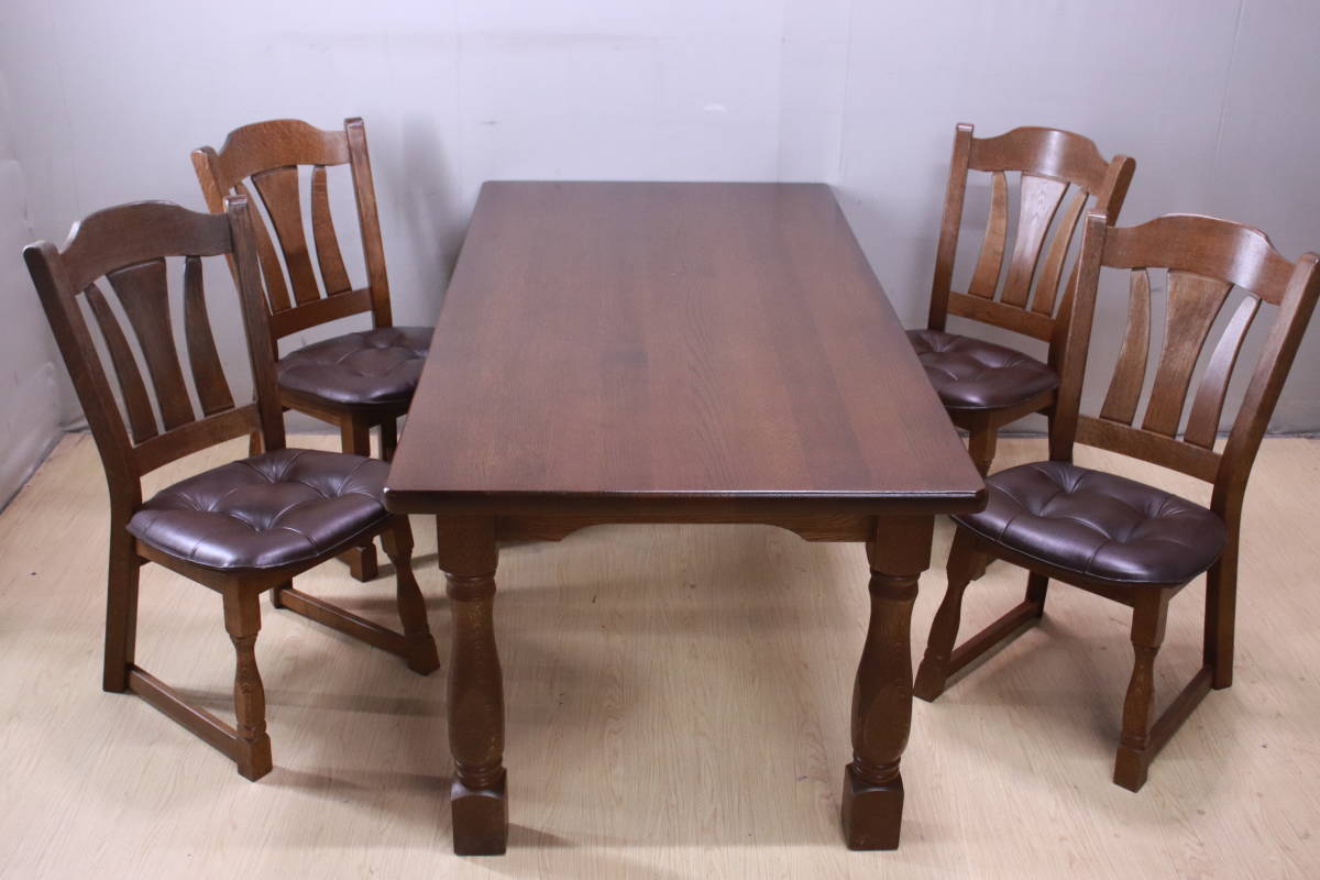 当社の 高級家具 ダイニングセット 詳細不明□(F7264) アンティーク