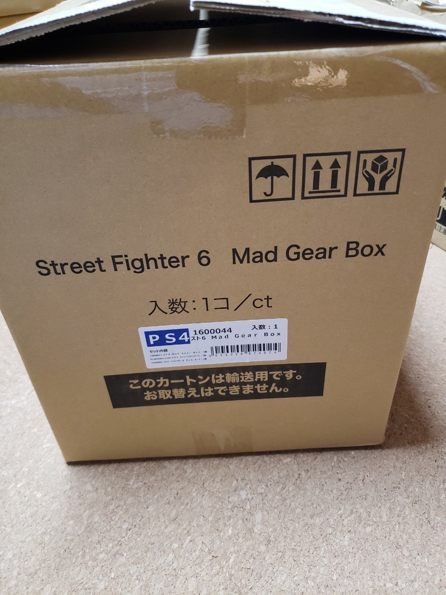 PS4】Street Fighter 6 Mad Gear Box ストリートファイター6