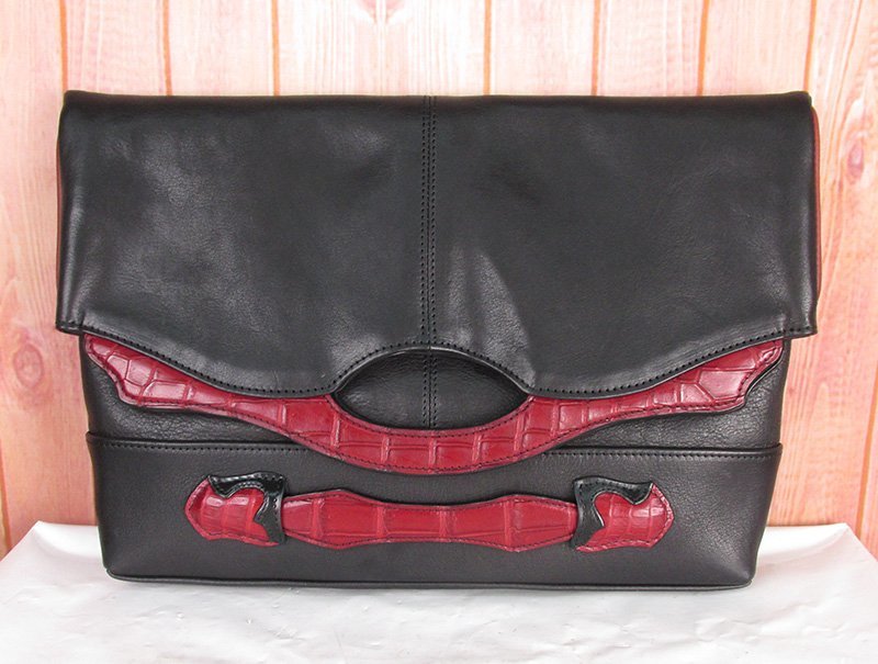 YO15166 THE FLAT HEAD フラットヘッド STOCK BURG クラッチバッグ