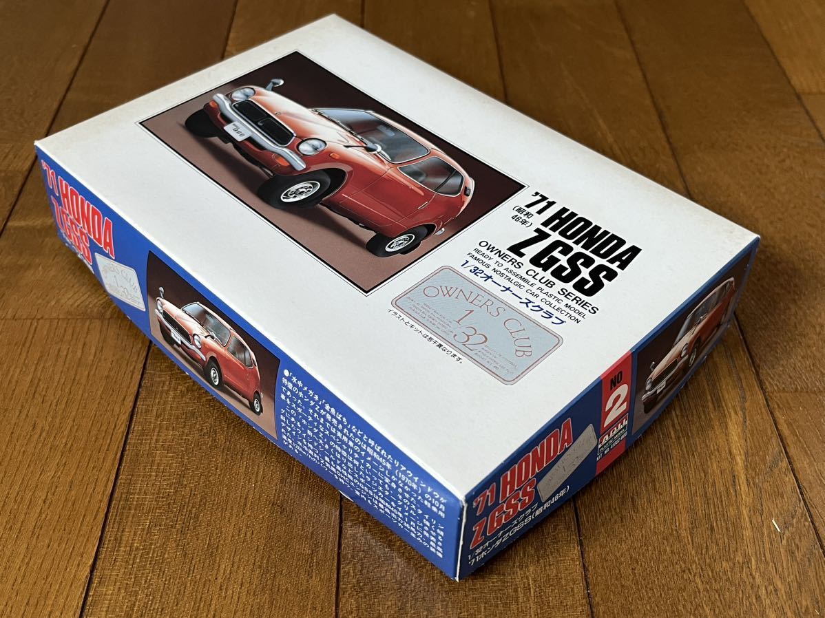 アリイ ARII 1/32 '71 HONDA ZGSS オーナーズクラブ ホンダ ZGSS(昭和46年) 未使用未組未開封 レア 貴重 絶版 希少 (39-44)_画像2