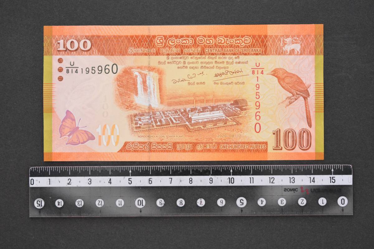 外国紙幣 スリランカ 2020年 未使用 100ルピー | tele-baranek.pl