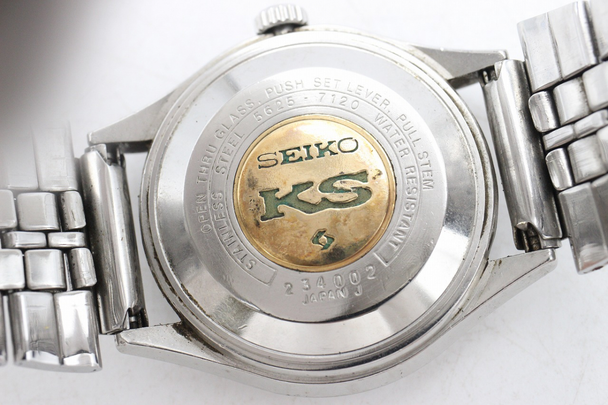 【行董】 ◆稼働品◆ SEIKO セイコー キングセイコー KS ハイビート 5625-7120 自動巻き メンズ 腕時計 ※ゆうパ※ AS262BOT21