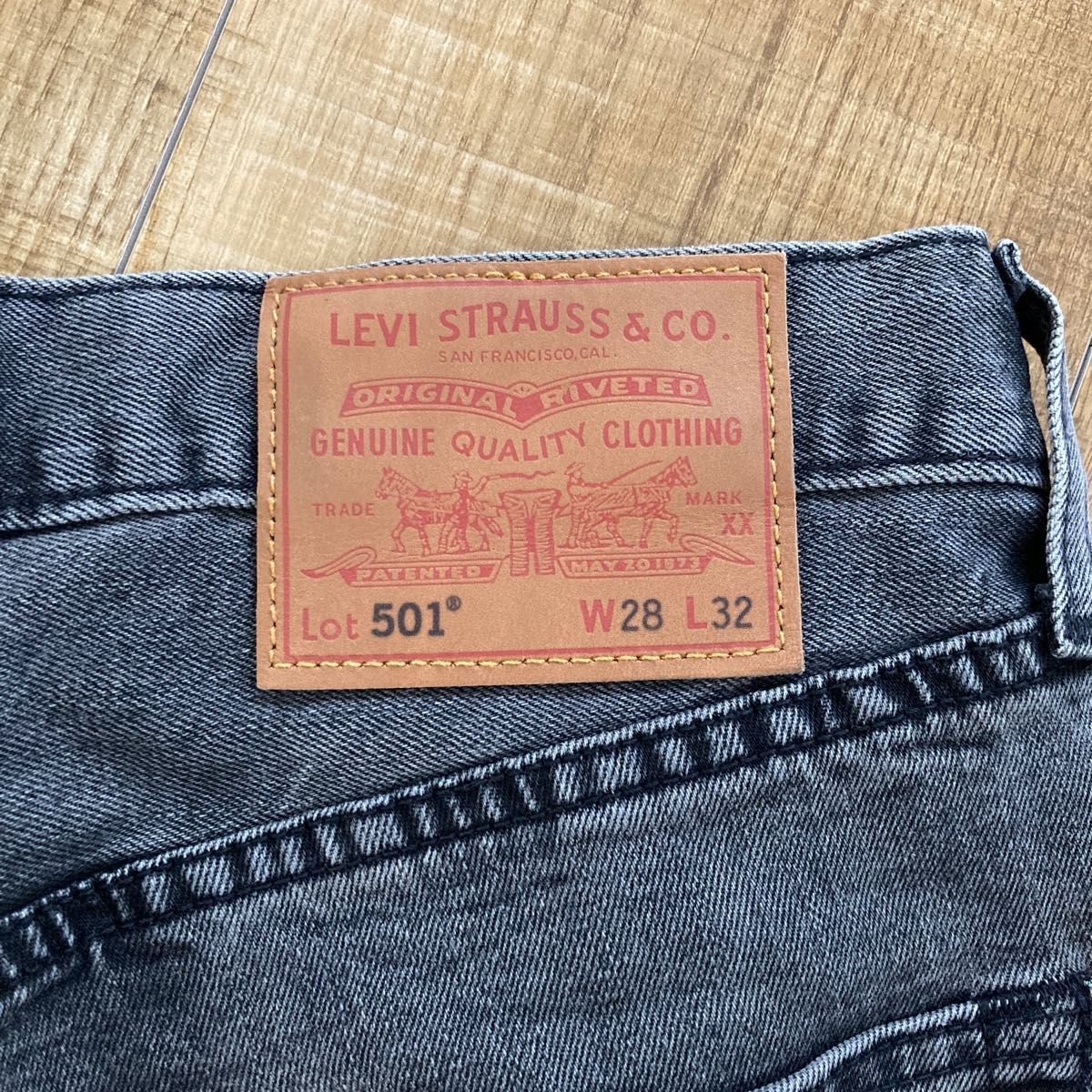 Levi's リーバイス 501 ORIGINAL ボタンフライ ストレート ストレッチ デニム ジーンズ パンツ メンズ  