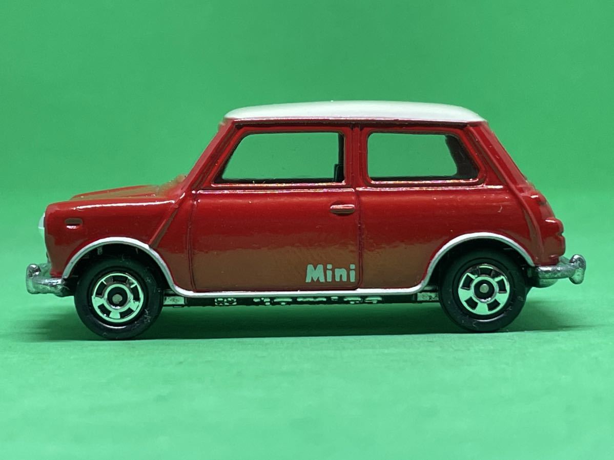 ★1円～・絶版★ トミカ 青箱 F8 BLMC ミニクーパーS マークIII BLMC MINI COOPER S MK-III 赤 日本製 現状品 #2_画像2