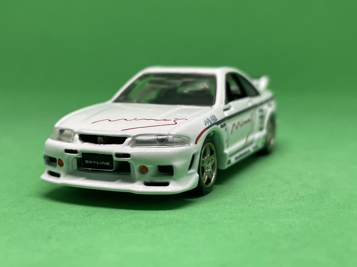 ★1円～・絶版★ トミカ トミカプレミアム 5周年記念仕様 日産 スカイライン GT-R R33 (白) MINES MOTORSPORT カスタム品 現状品_画像6