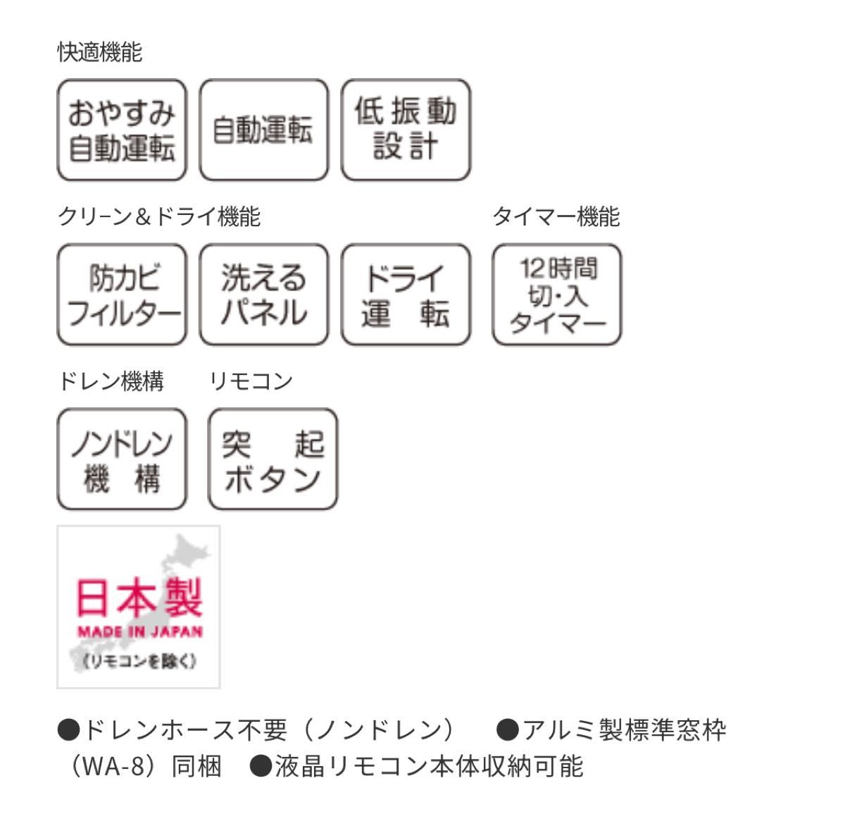 CORONA ウインドエアコン B7 窓用エアコン CW-1623R(WS) 新品