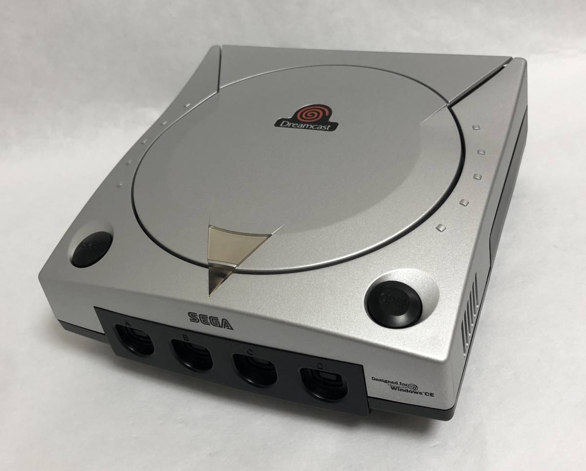 【送料無料】 美品 限定版 セガ ドリームキャスト 本体 シルバーメタリック Sega Dreamcast Limited Edition Metallic Silver Tested_画像5