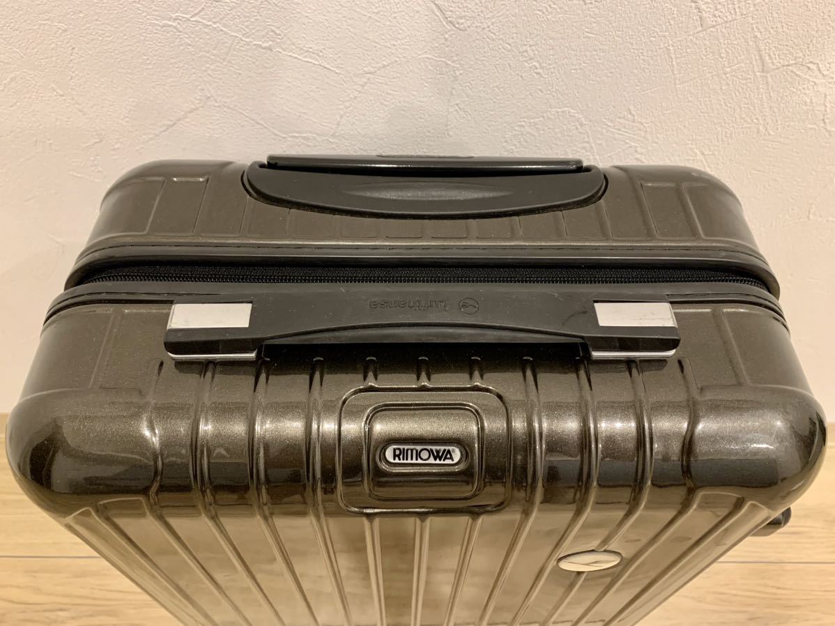 美品!リモワ RIMOWA 機内持ち込み SALSA ルフトハンザ プレミアム