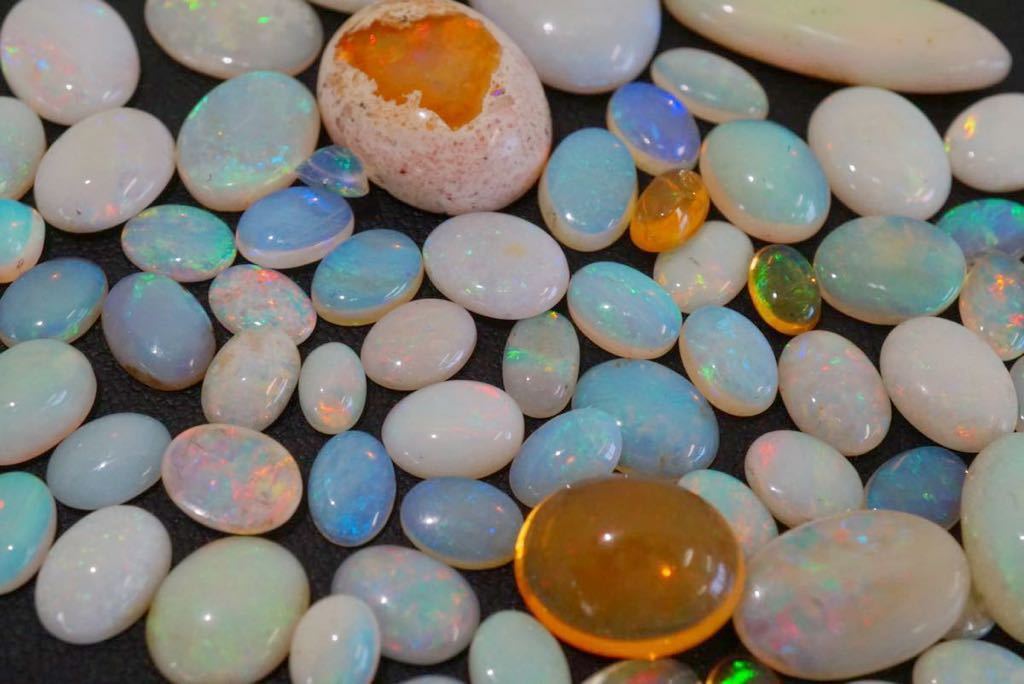 C288 天然オパール opal ルース 70ct 14g 外し石 裸石 天然石 カラー