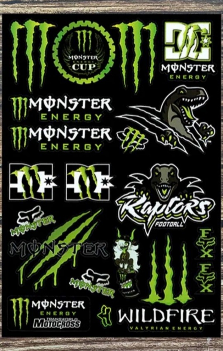 防水ステッカー/モンスターエナジー/バイク/車/ストリート MONSTER ENERGY モンスターエナジー E|PayPayフリマ モンスターエナジー ステッカー セット E