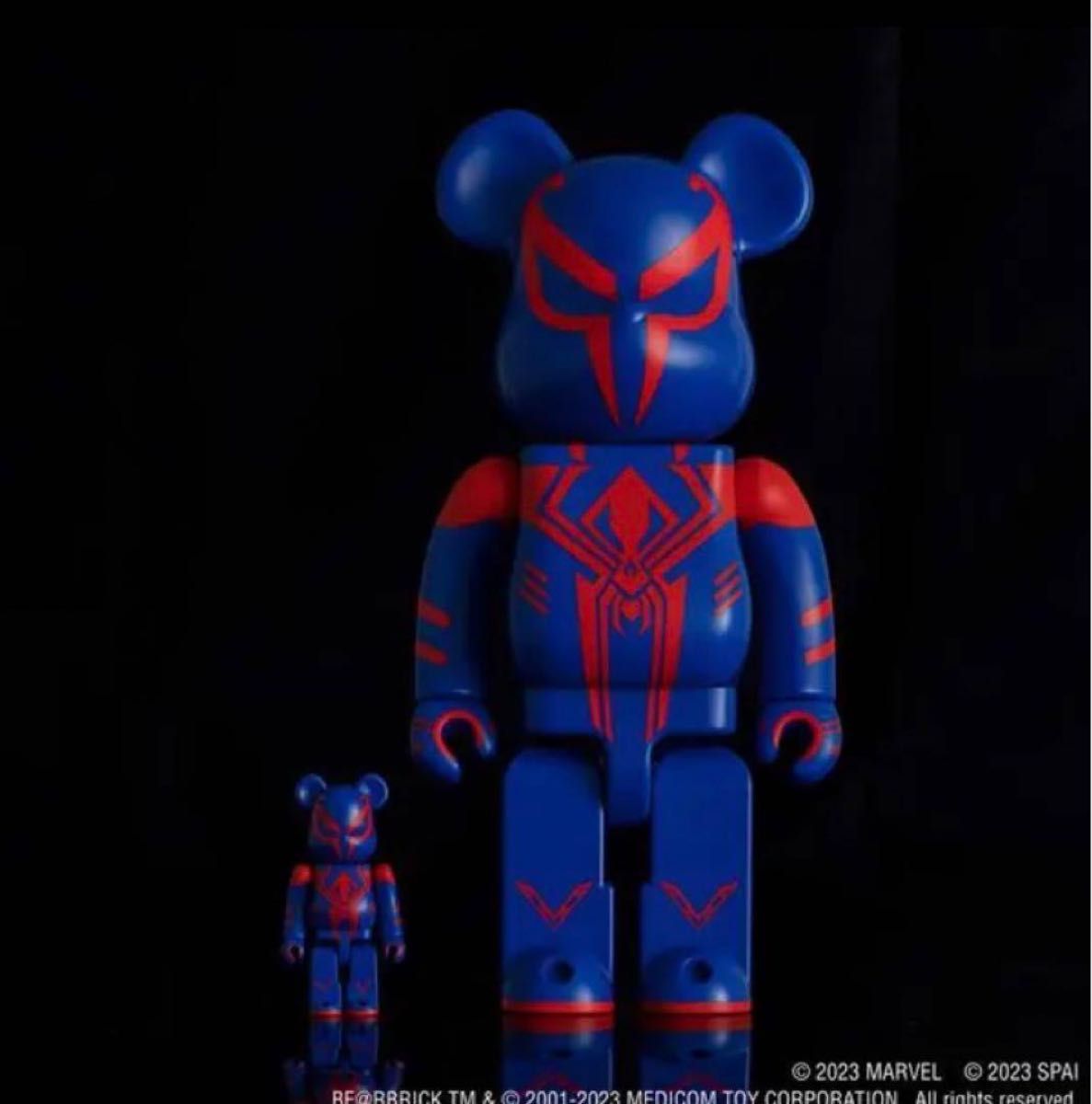 BE@RBRICK スパイダーマン2099 100%&400%