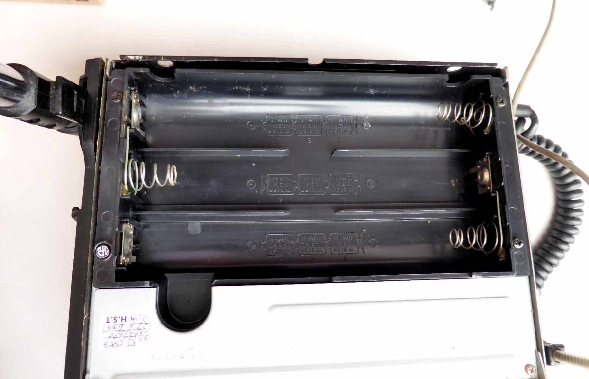 RJ-580D HST整備済み(平成27年)ACアダプター RD-9422D付属