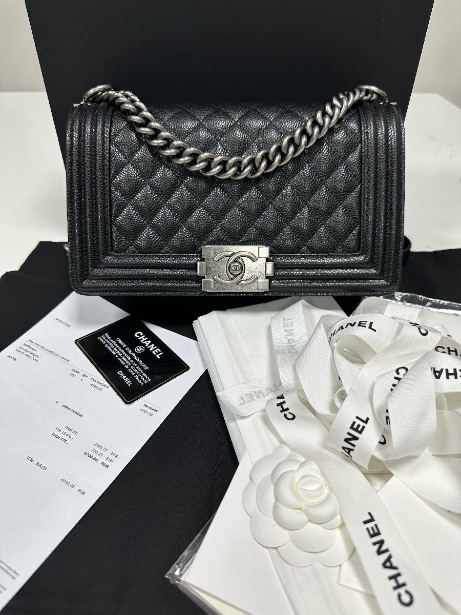 新品未使用 ※CHANEL シャネル※ A67086 ボーイシャネル マトラッセ