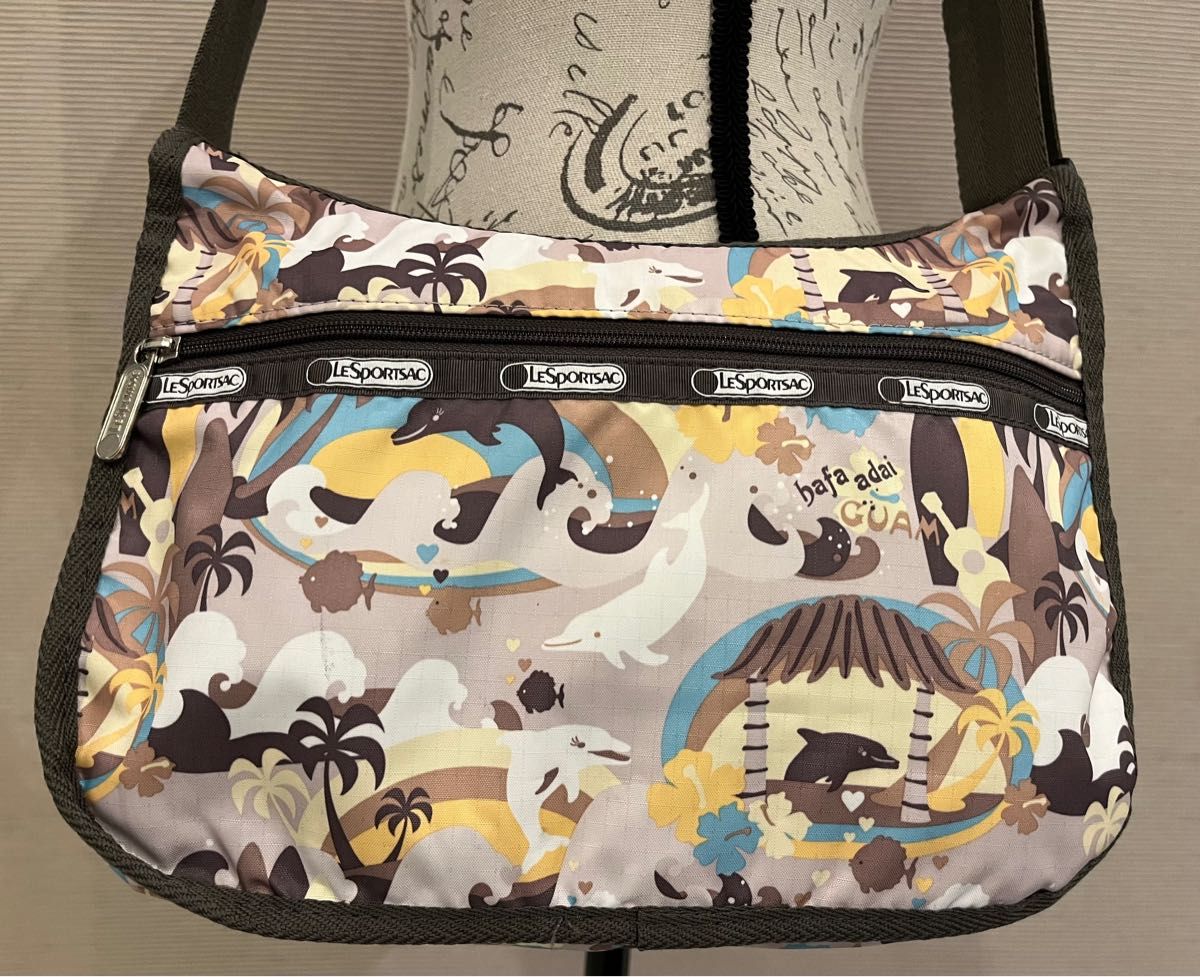【グアム限定柄】レスポートサック LeSportsac ショルダーバッグ 斜め掛けバッグ リゾート柄