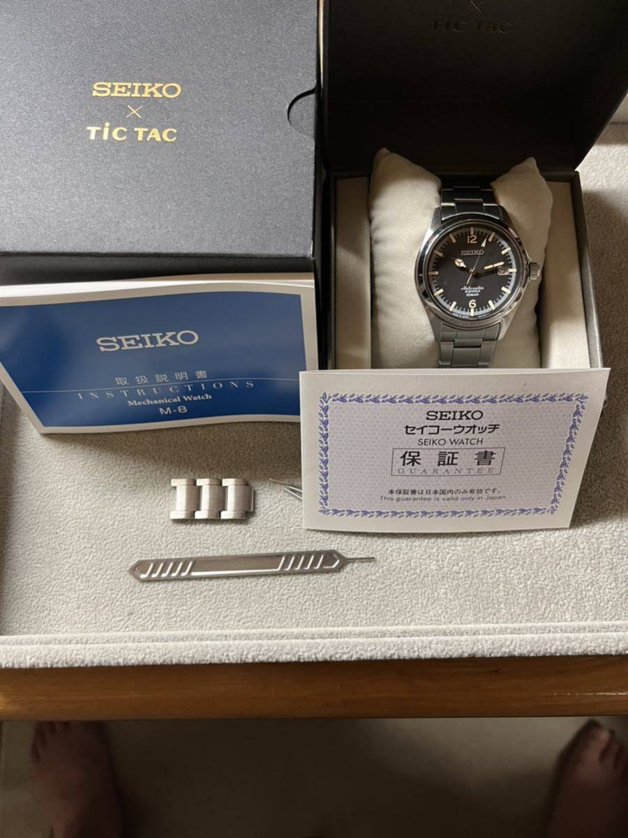 セイコー SEIKO×TiCTAC SZSB006 自動巻 | visaliariverrock.com