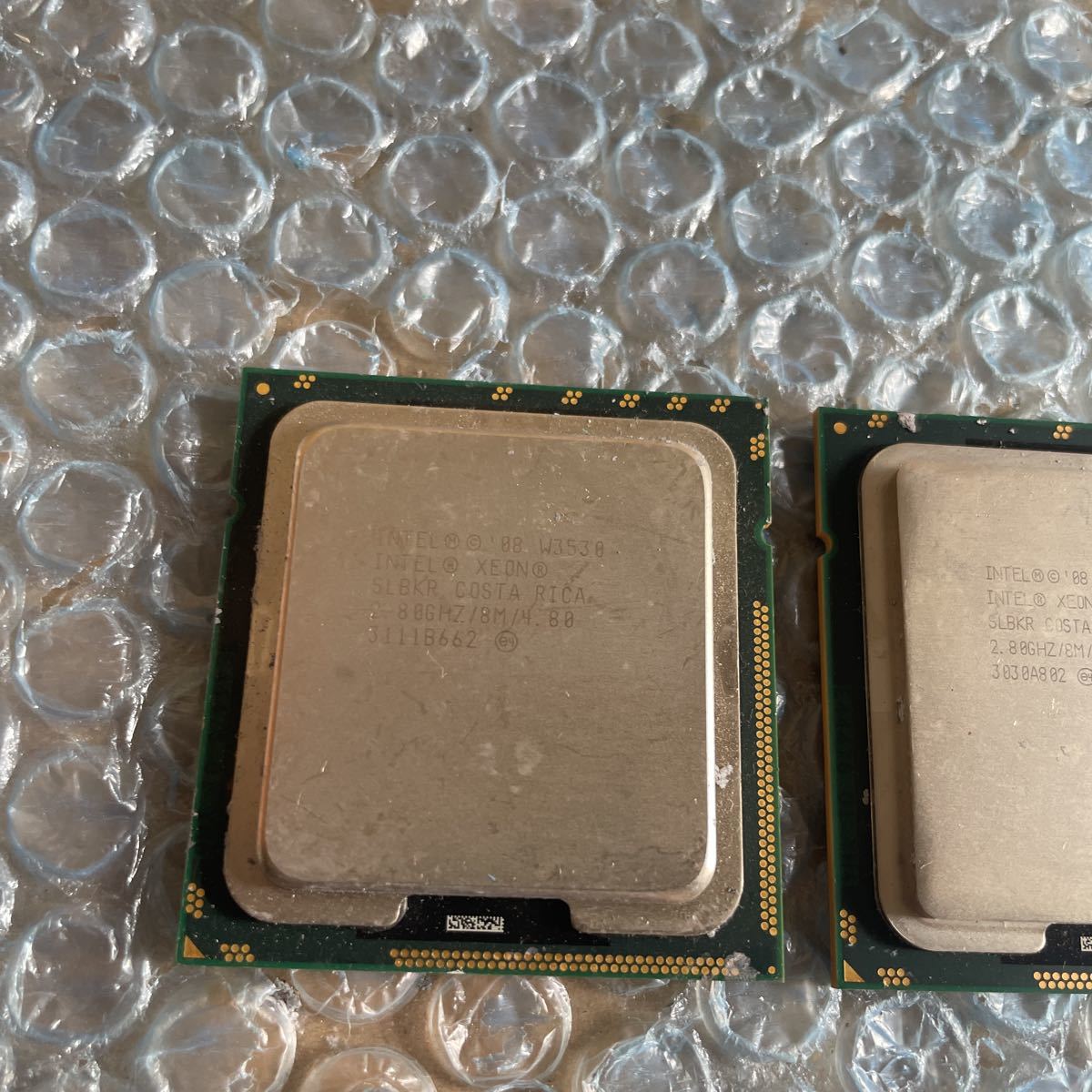 intel Xeon W3530 2.8GHz CPU 動作確認済み2個セット_画像2