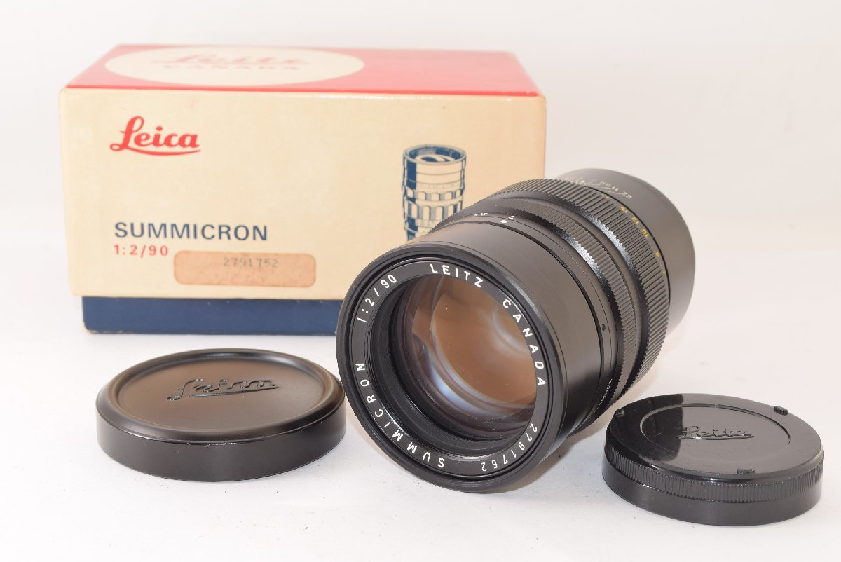 ☆美品☆ Leica ライカ SUMMICRON 90mm F2 CANADA 第2世代 2306059
