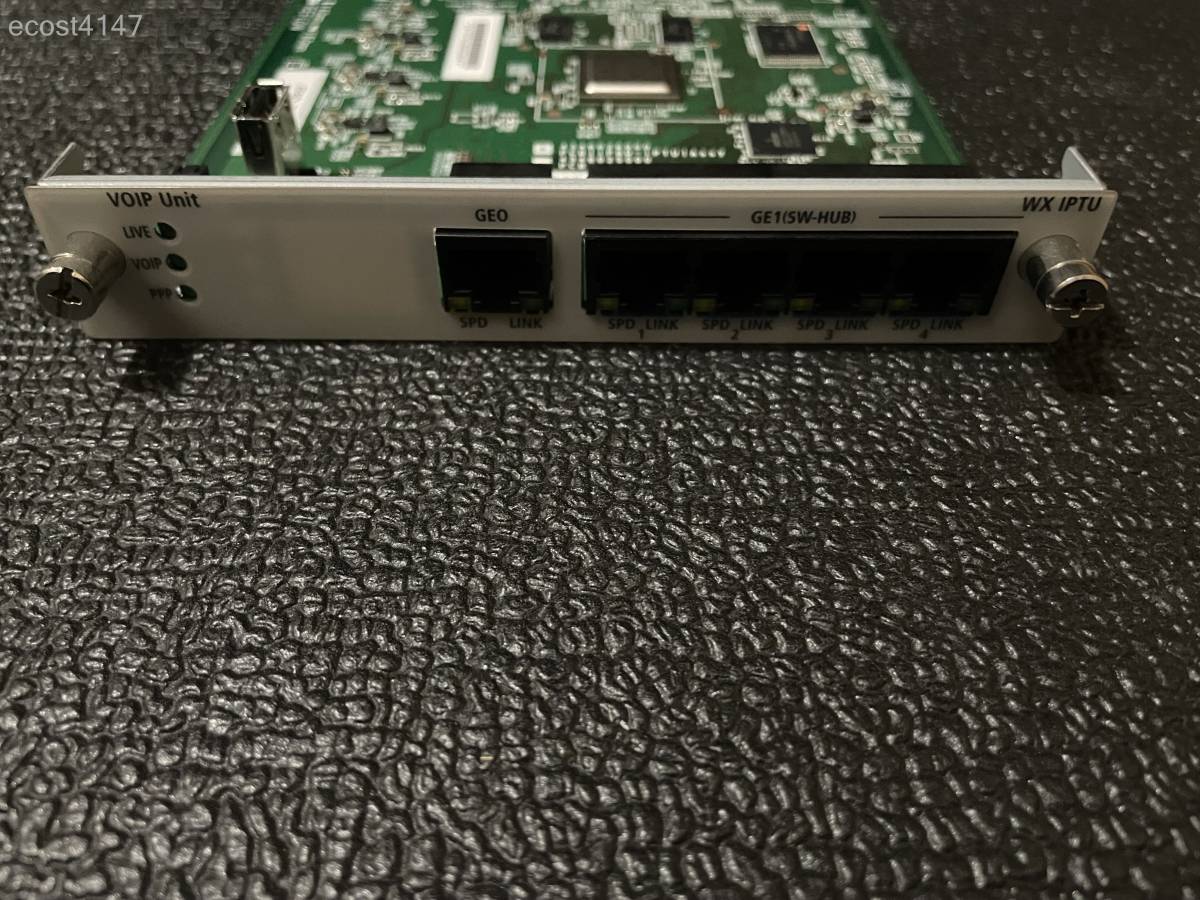 NEC 4IP局線ユニット(ひかり電話オフィス) IP8D-IPTU-A1 NEC 4IP局線ユニット(ひかり電話オフィス) IP8D-IPTU-A1