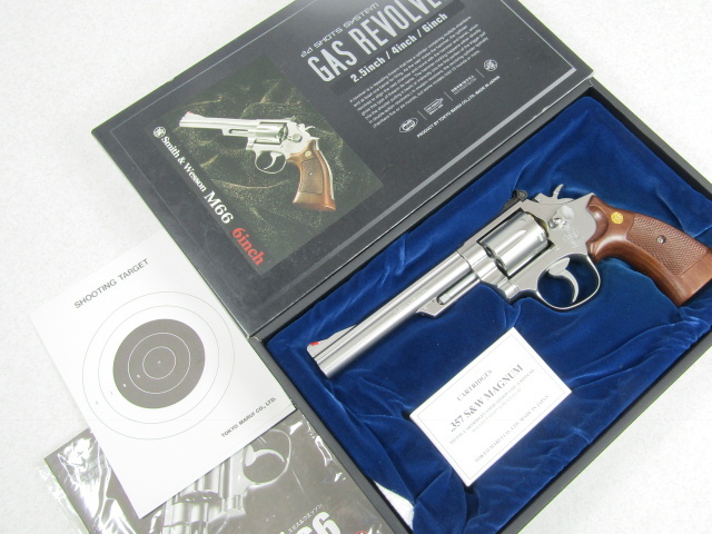 □□東京マルイ S&W スミス&ウェッソン M66 6インチ ガス ガス