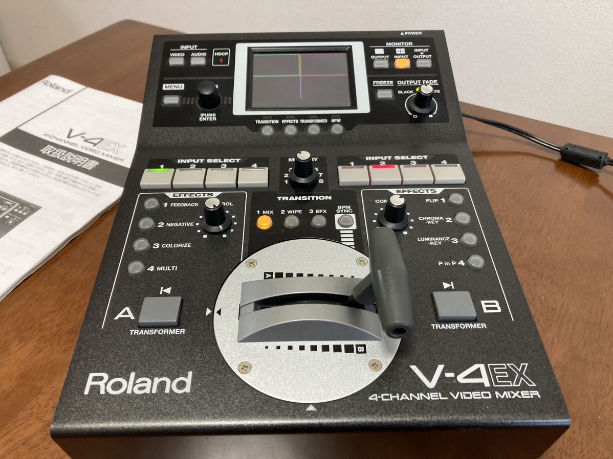 Roland V-4EX 4チャンネルビデオミキサー 美品 | normanhubbard.com