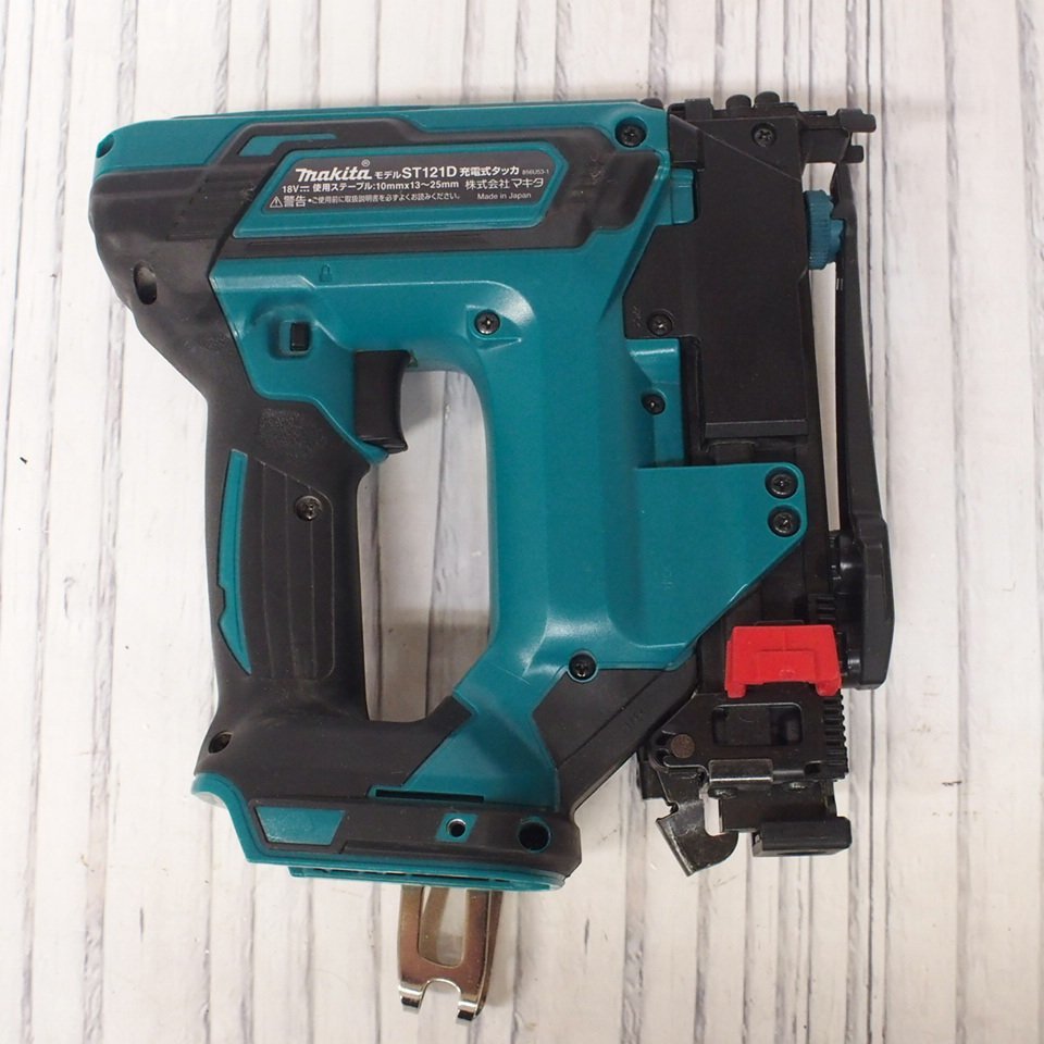 m001 J makita マキタ 充電式タッカ ST121D 18V ステープル幅:10mm J線