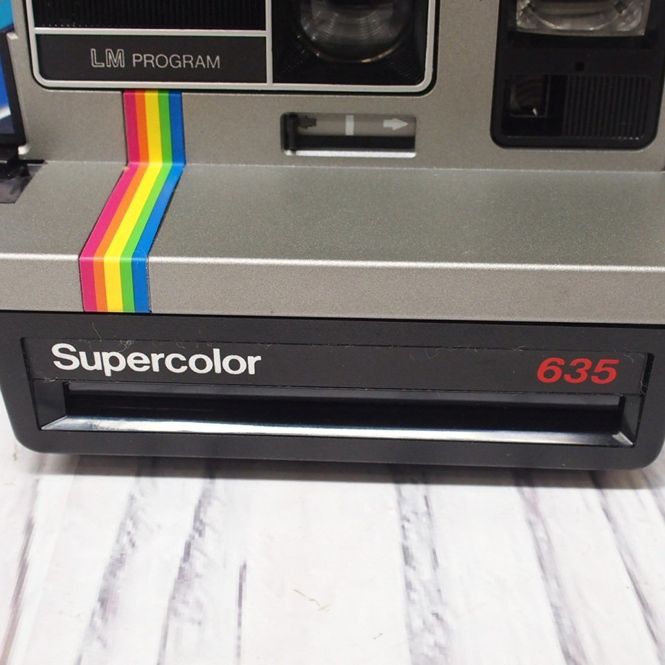 m001l J Polaroid Super Color 635 ポラロイドカメラ スーパーカラー