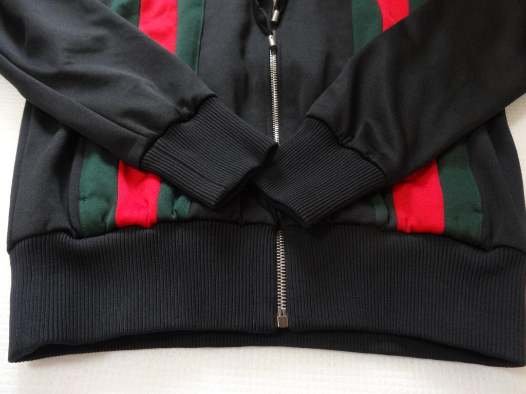 527)美品 GUCCI グッチ ジャージ XS トップス 上着 フード