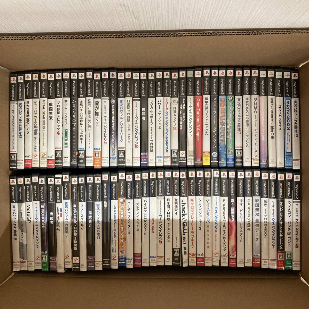 PS2_405【1円スタート!】大量約130本まとめ売り ゲームソフト