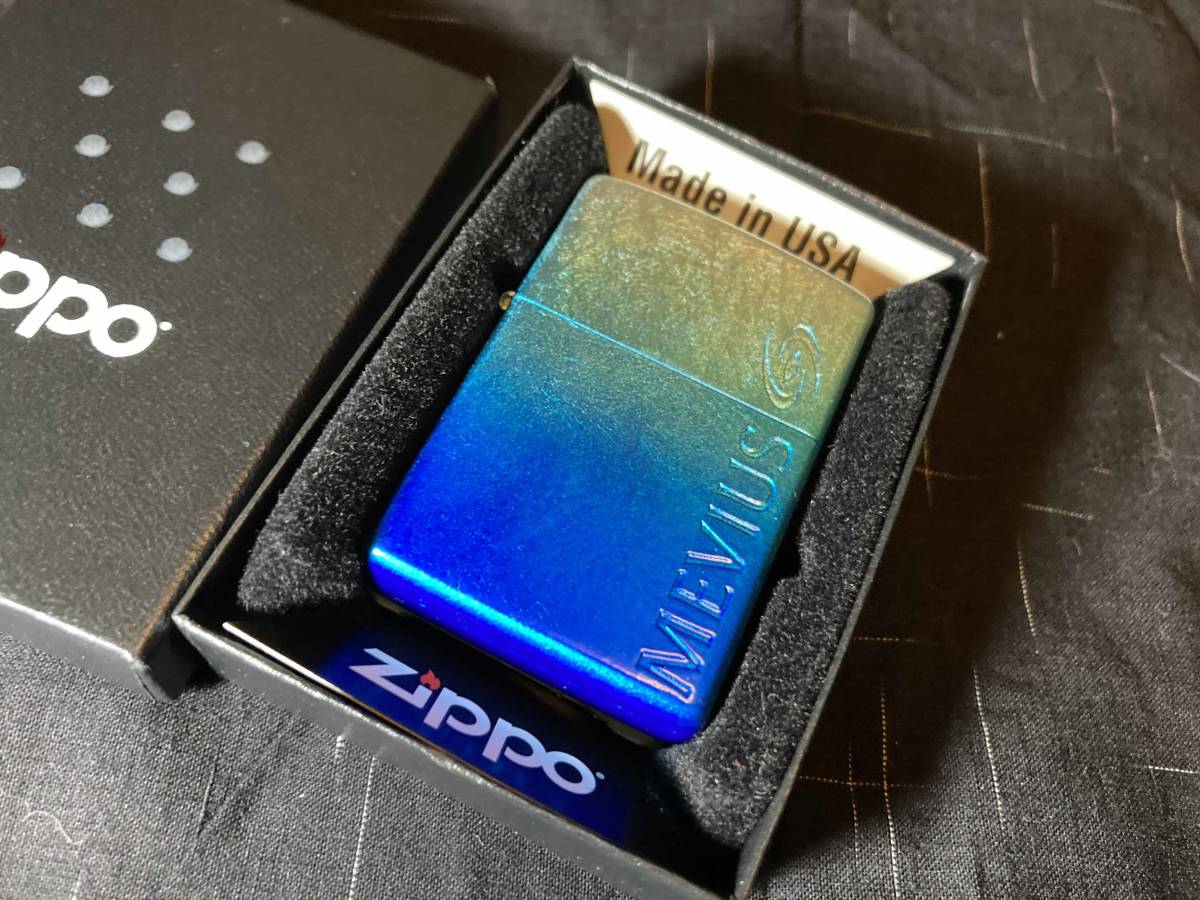 レア Zippo Mevius メビウス 箔×漆 限定100個 伝統 工芸(Zippo)|売買