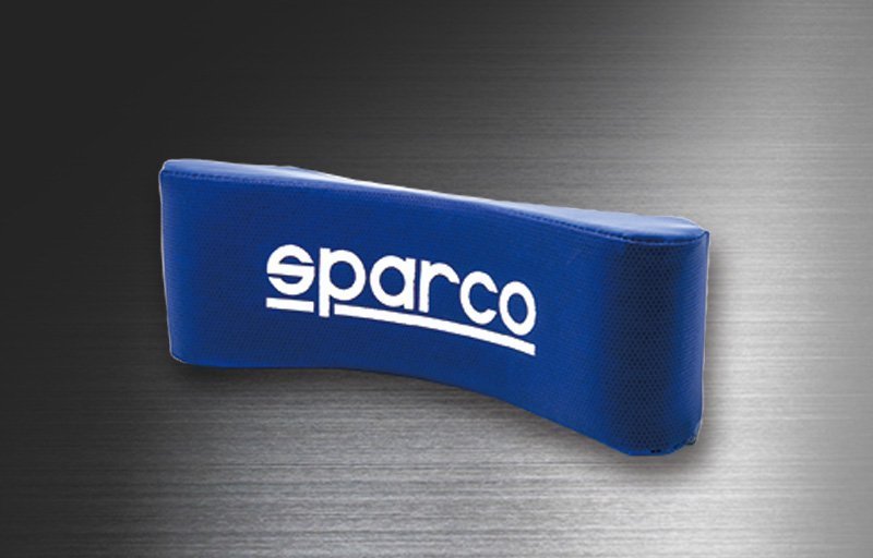 ★sparco/スパルコ★ネックピロー（パッド) レザータイプ/ブルー（SPARCO CORSA/SPC4005)_画像1