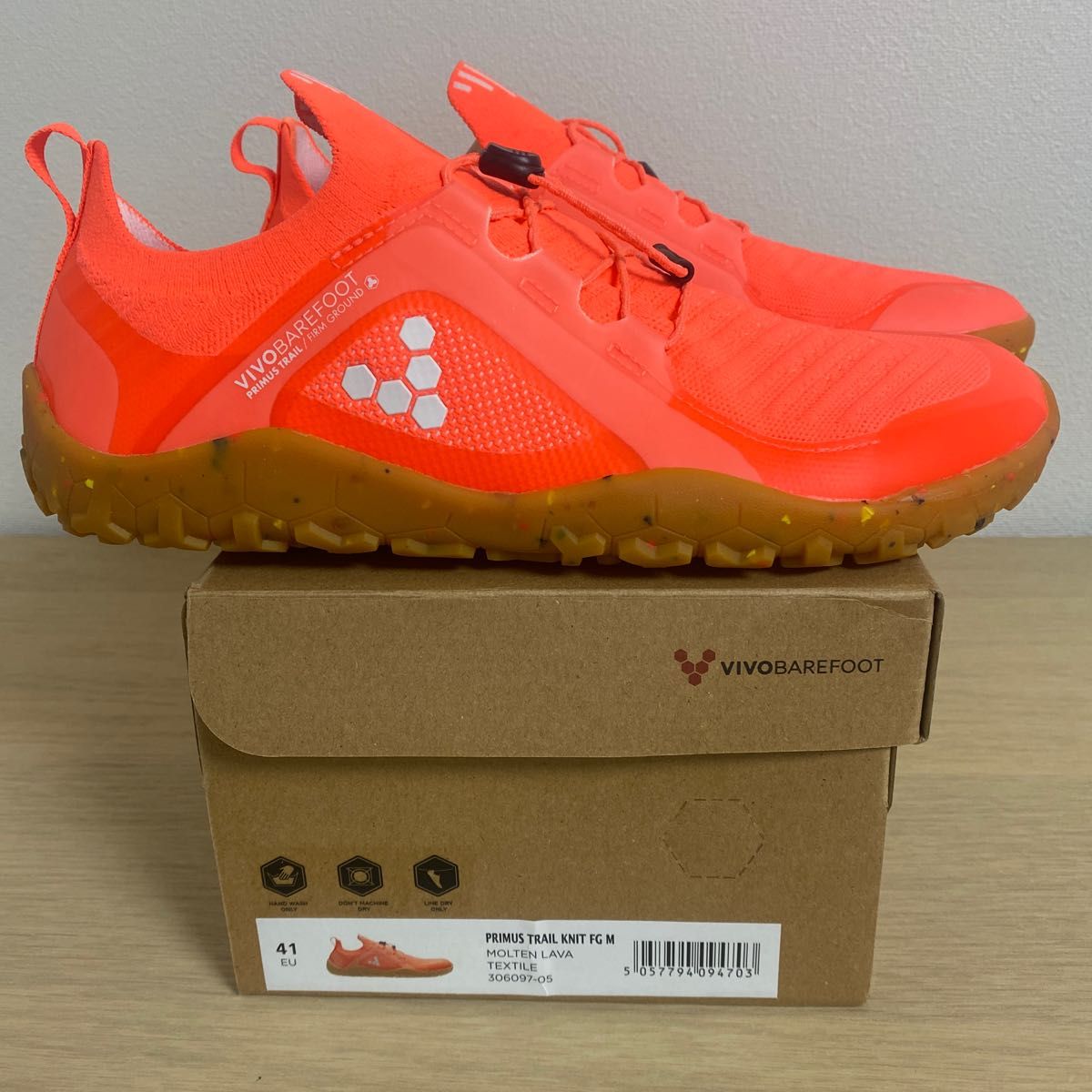Vivobarefoot プライマストレイルニット FG メンズ EU41 - 通販