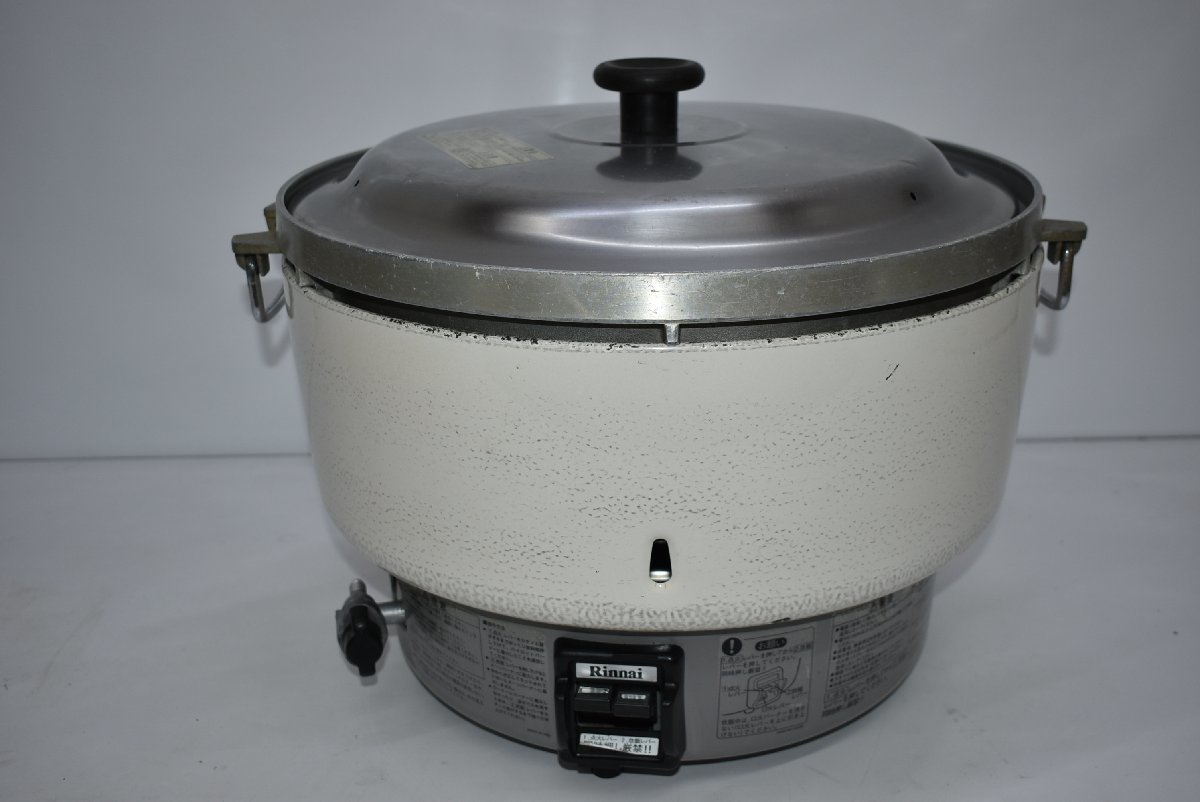 日本初の ☆リンナイ 業務用ガス炊飯器 LPガス 8.0L（4.4升） RR-40S1