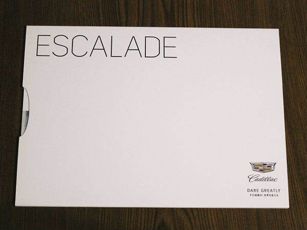 ** Cadillac Escalade 2017 year 6 month version catalog new goods **