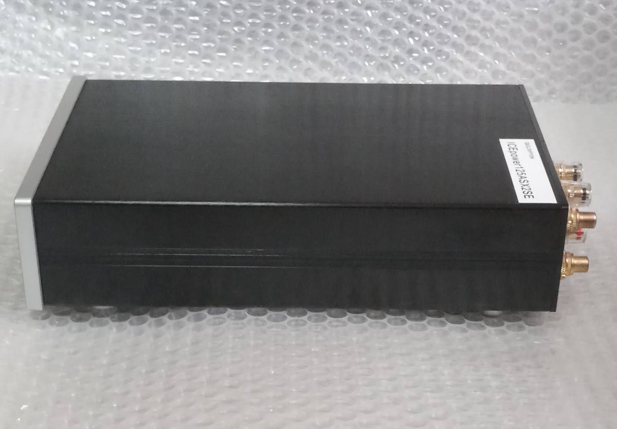 動作品】ICEPower(125ASX2) 搭載 ステレオパワーアンプ【V015 動作品】ICEPower(125ASX2) 搭載 ステレオパワーアンプ【V015