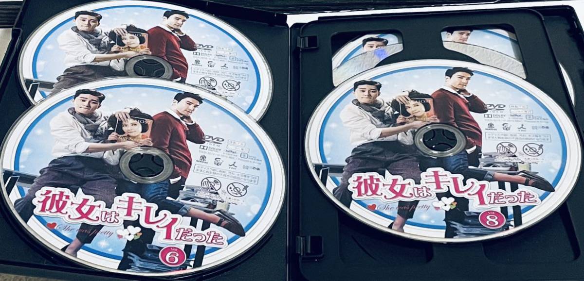 彼女はキレイだった　日本版　全１０巻　レンタル版DVD 韓国ドラマ　全巻セット　パク・ソジュン