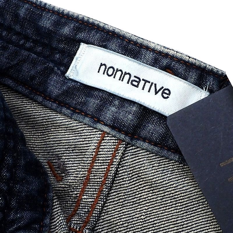 J03114 新品 21SS NONNATIVE/ストレッチデニム パンツ【サイズ：1】INDIGO C/P 13oz DENIM STRETCH VW 'DAN' ノンネイティブ _画像5