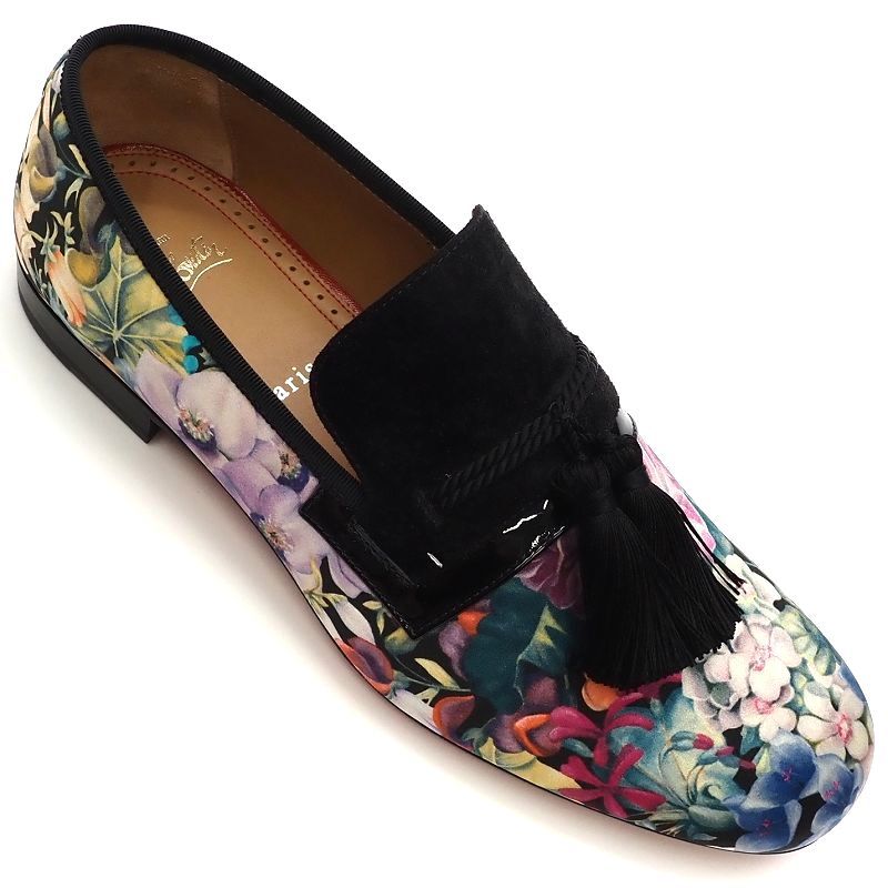F0442S 未使用品 Christian Louboutin/タッセルローファー 【サイズ
