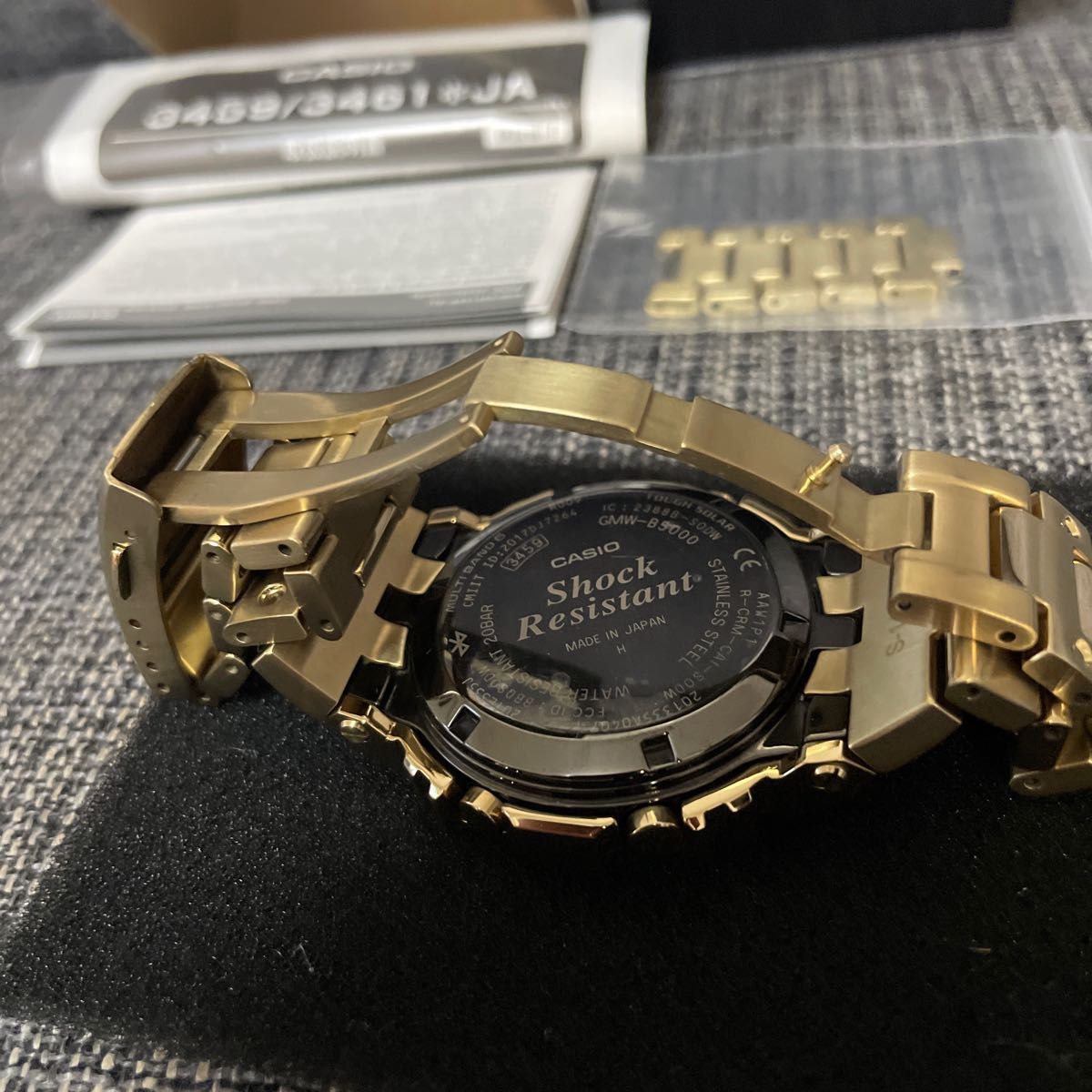 極美品一度だけ使用 国内正規品カシオ CASIO G-SHOCK GMW 極美品一度だけ使用 国内正規品カシオ CASIO G-SHOCK GMW