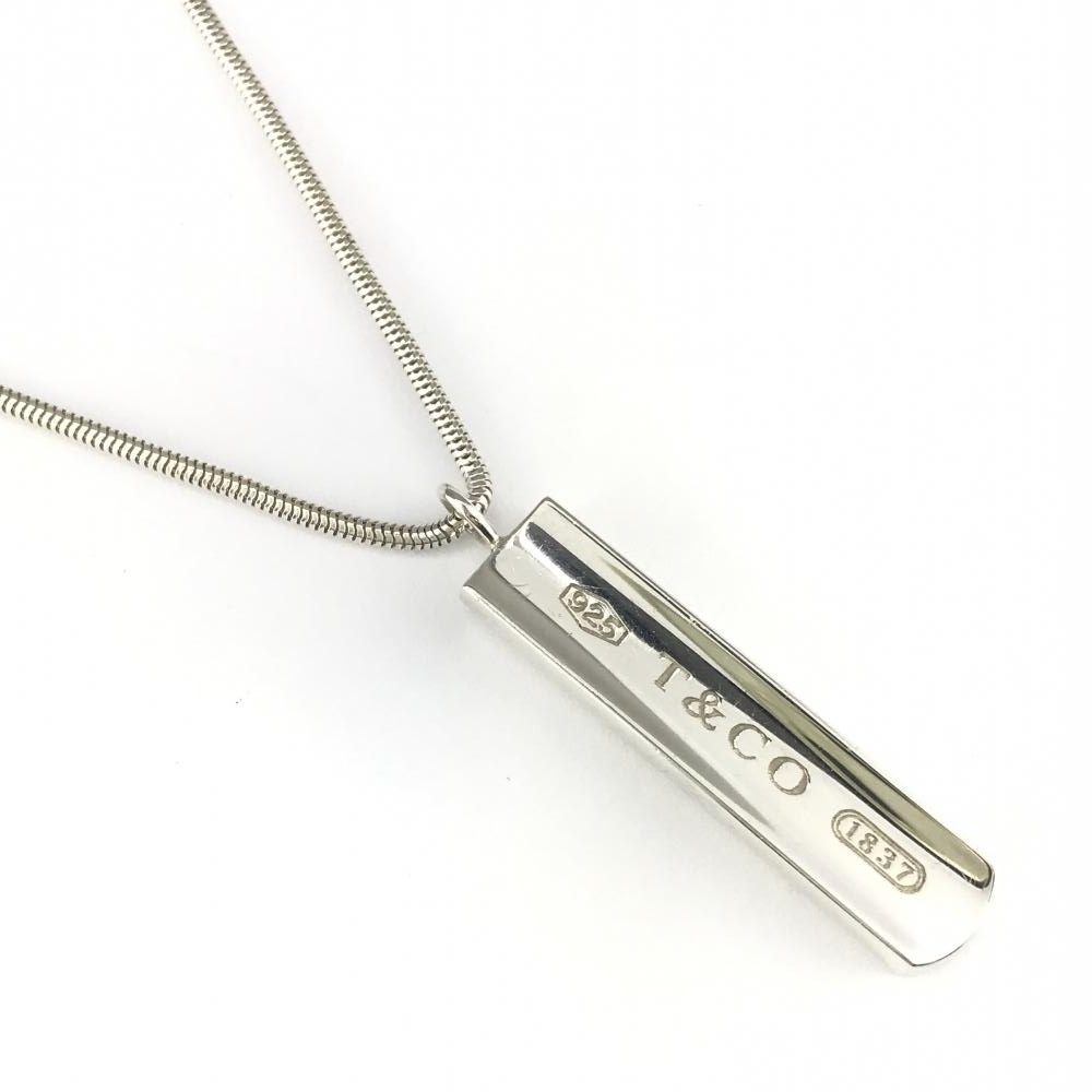 TIFFANY&Co. ティファニー 1837 バー ペンダント ネックレス 925
