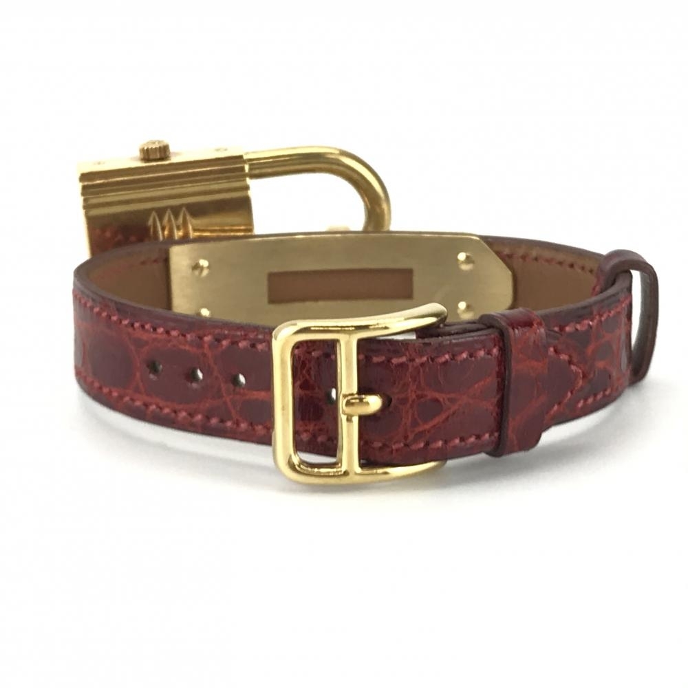 有名人芸能人】 エルメス HERMES KE1.201 管理YK21834 革 ○U刻印