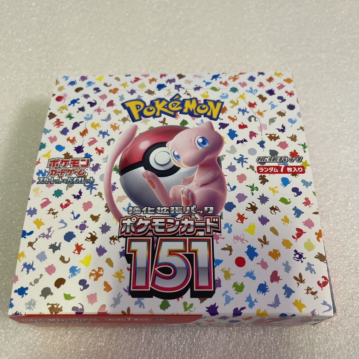 ポケモンカードゲーム 強化拡張パック 151 新品未開封 シュリンク無し